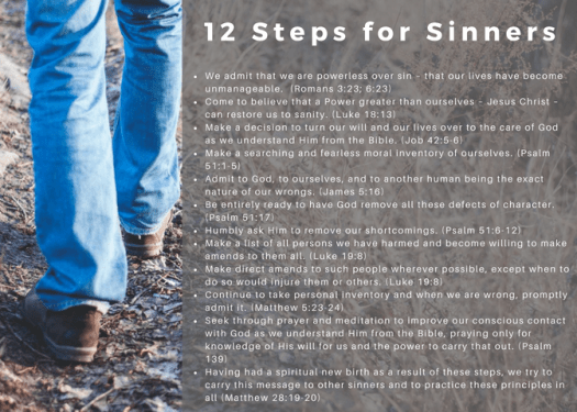 12 Steps Front